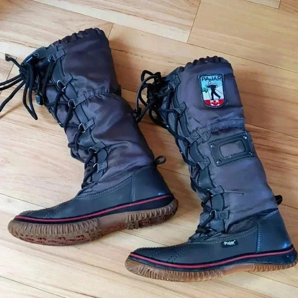Pajar Grip Tall Winter Boots size EU 38  US 7- 7.5 gray - Picture 7 of 13